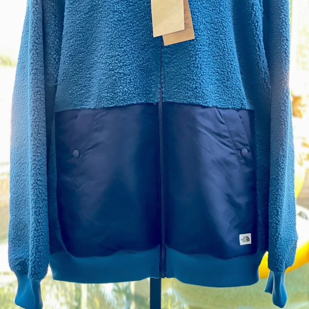 THE NORTH FACE RIDGE‎ FULL-ZIP SHERPA FLEECE JACKET